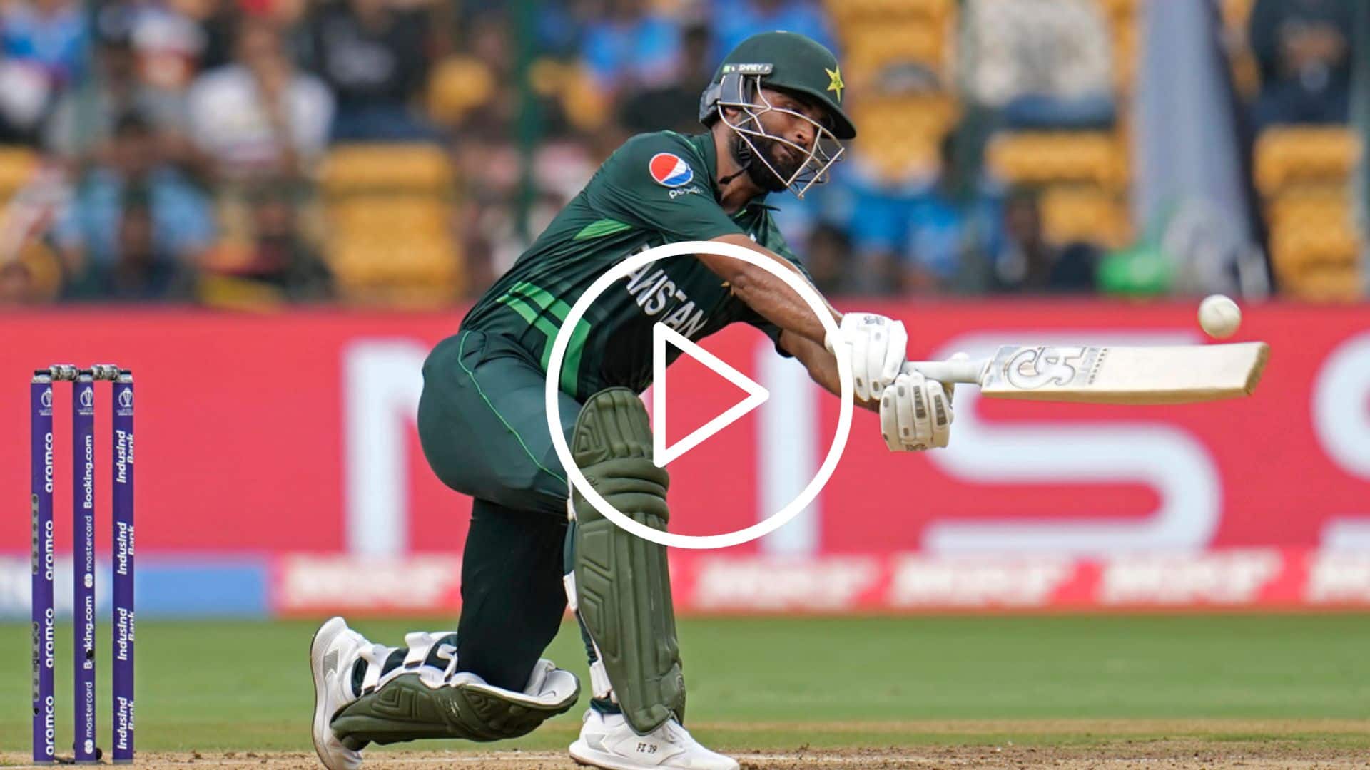 [Watch] Fakhar Zaman Slams Unbelievable 'One-Handed Six' Against Tim Southee